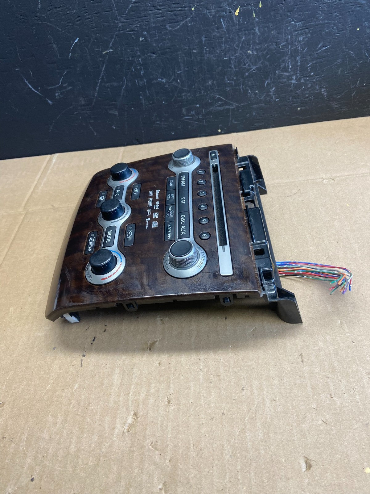 2009 2014 Nissan Maxima Radio Panel Climate Control Bezel Trim OEM AB9248 DG2