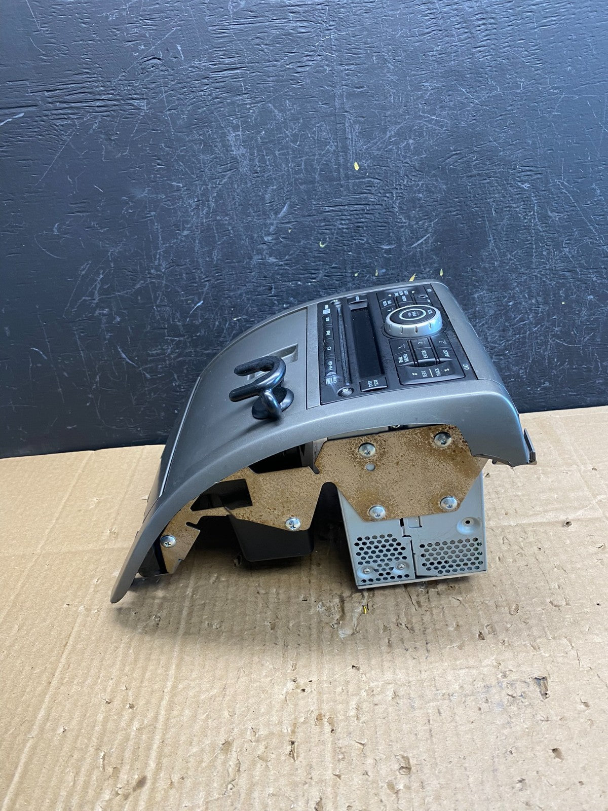 2010-2012 Nissan Sentra Center Dash Radio Bezel Panel Cubby Storage AC9610 DG1