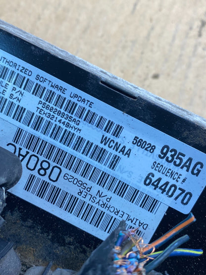 2005 Dodge Dakota 4.7L Engine Computer Module ECM ECU p56028935ag AH5006 DG2