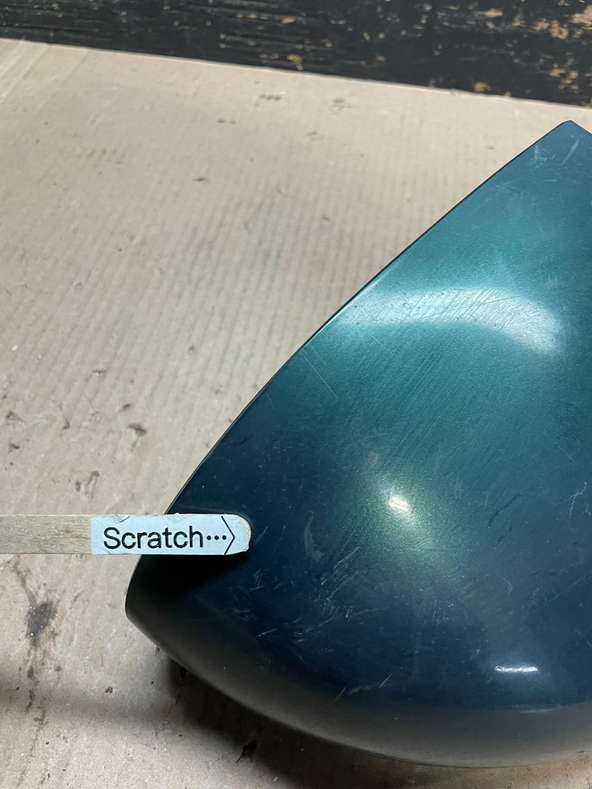 1993 - 1996 Lincoln Mark VIII Right Passenger RH Side View Door Mirror AA2035 DG6