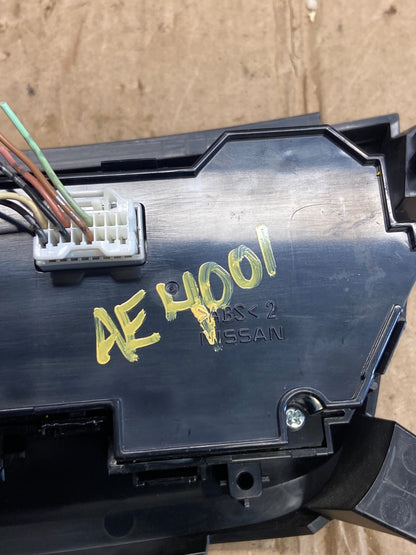 2015-2017 Nissan Sentra Climate Control Unit Heater Ac Temperature AE4001 DG6