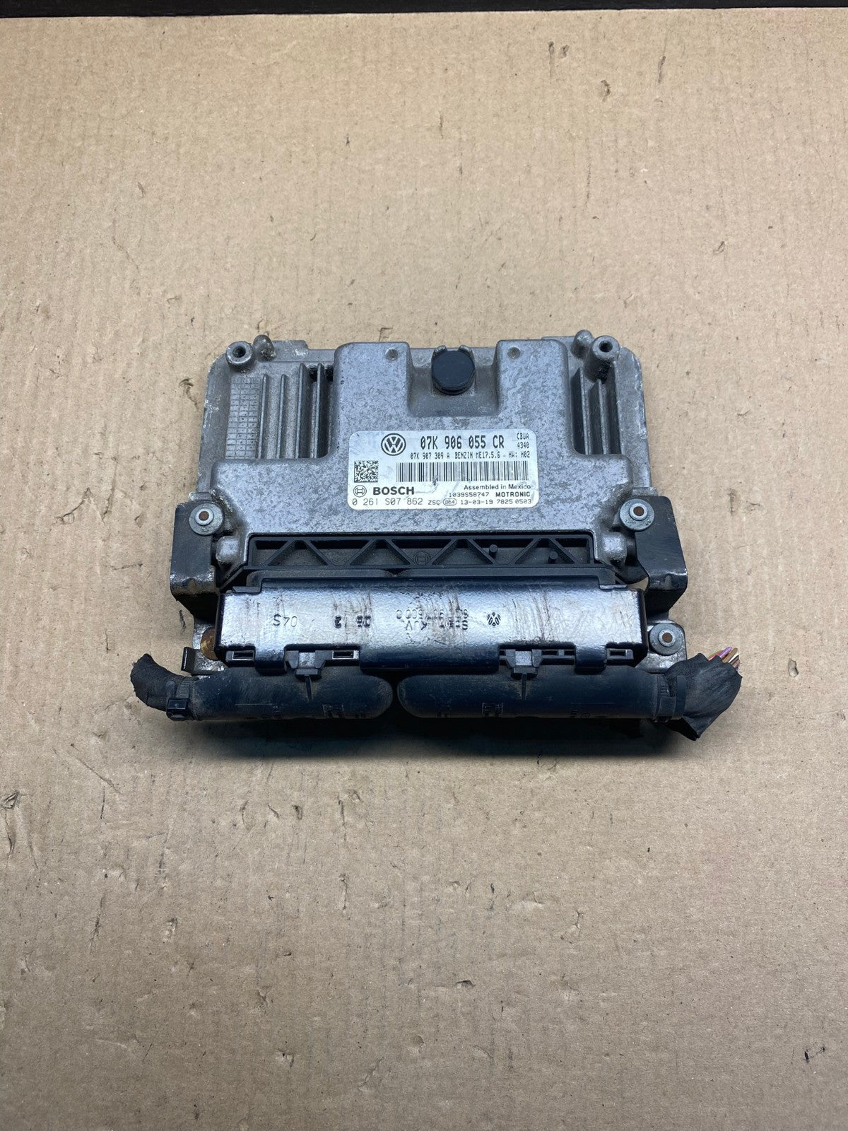 2013 2014 Volkswagen CC Passat 2.0L ECM Engine Control ECU 07k906055cr AH3345 LK0