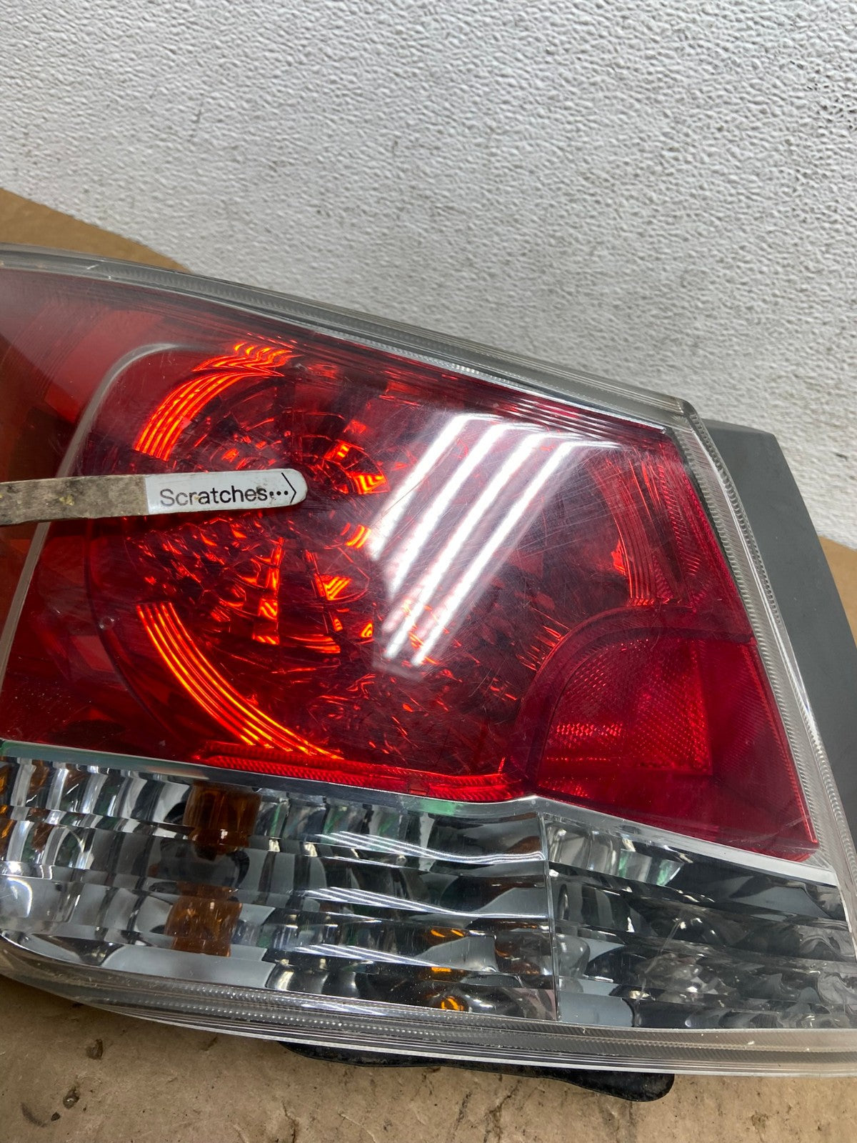 2008 to 2012 Honda Accord Sedan Tail light Left Driver LH Side AD3036 LK3