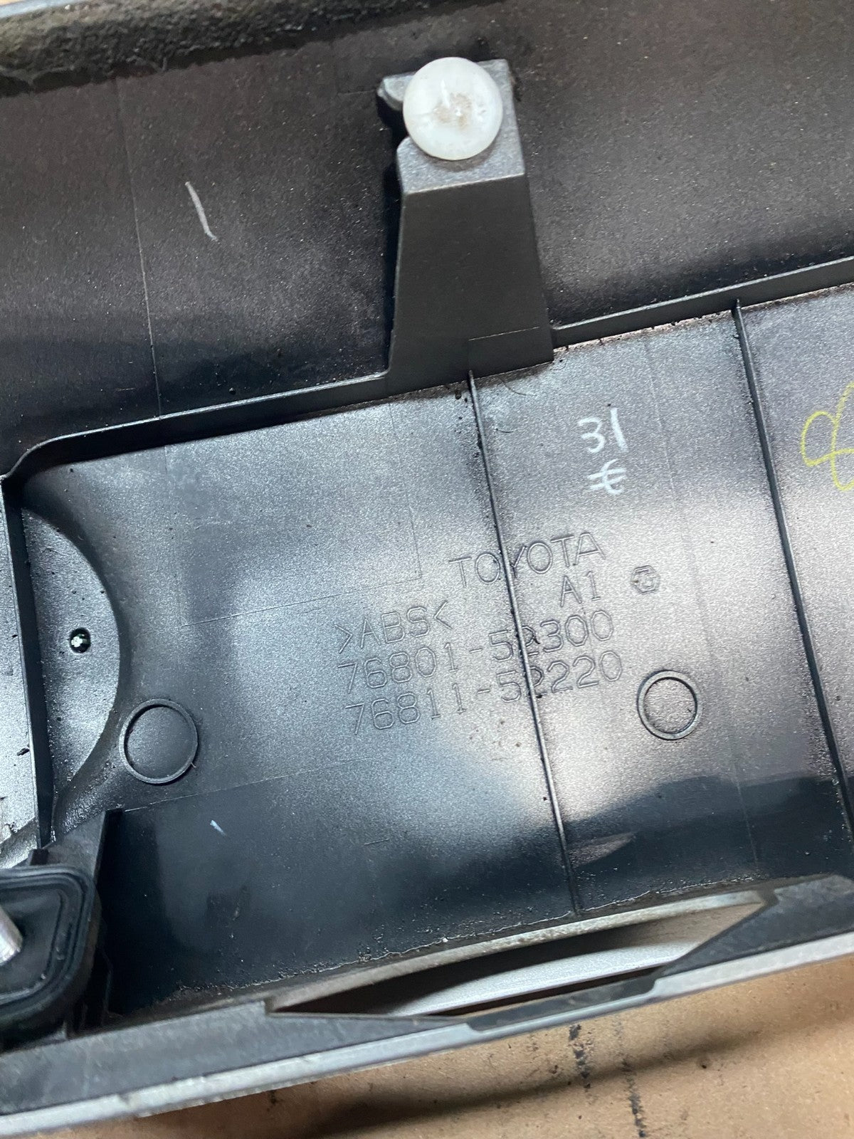 2008 to 2010 Scion XD Rear Trunk Trim Liftgate Panel Oem W2507 DG12