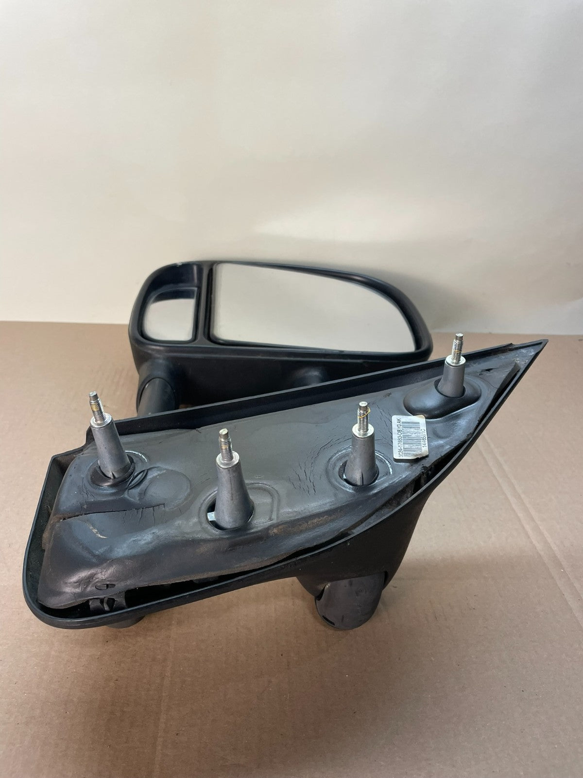 2002 to 2008 Ford E150 Van Left Driver Side Door View Two Arm Mirror ai8693 DG4