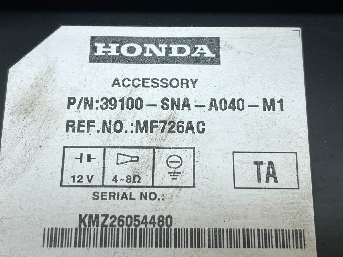 2006 - 2011 Honda Civic Radio AM/FM Climate Control Air Vent Bezel AI0564 DG8