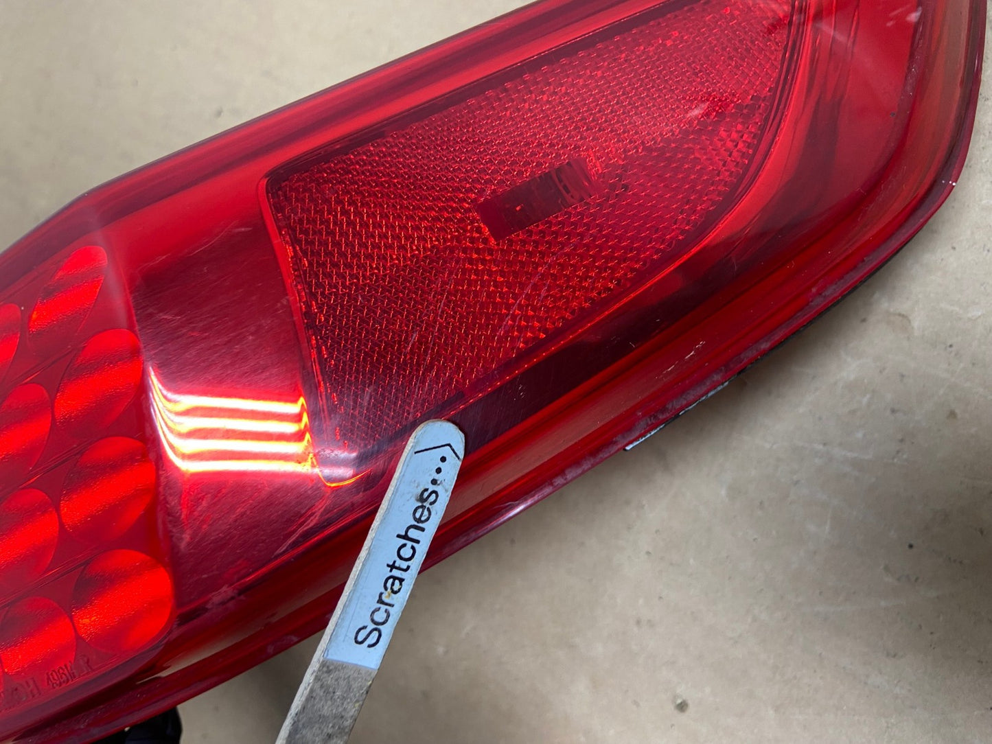 2003 to 2008 Infiniti FX35 FX45 Right Passenger RH Side Tail Light AD2622 LK3