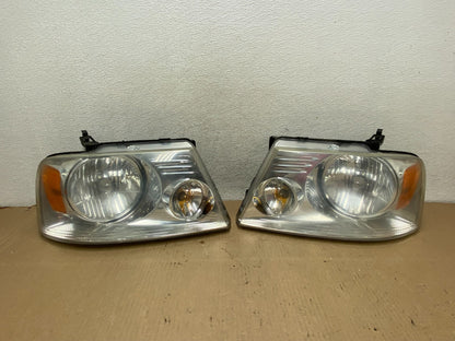 2004 to 2008 Ford F-150 F150 Left+Right Halogen Headlights AG7923 DW0