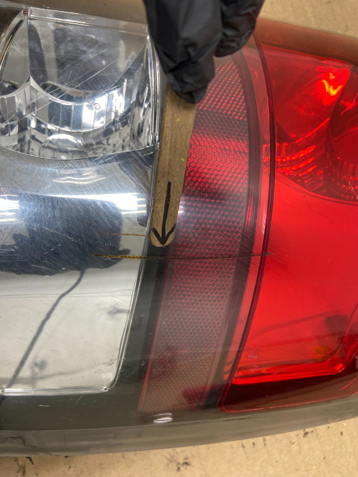 2007 to 2013 GMC Sierra 1500 Right Passenger RH Side Tail Light DEPO AH4073 DW7