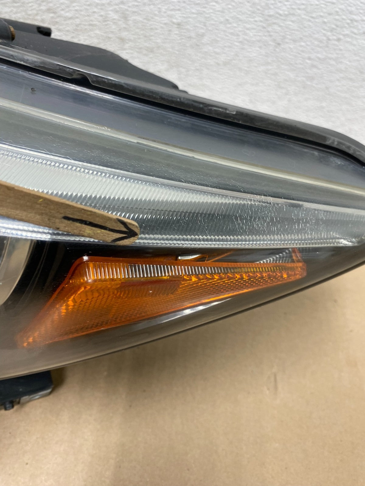 2014-2017 Infiniti Q50 Sedan Left Driver LED Headlight af3037 DG5