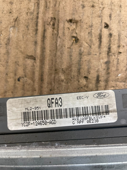 2000 Ford Van E250 4.2L Engine Control Unit ECU ECM Module S4709 DG3