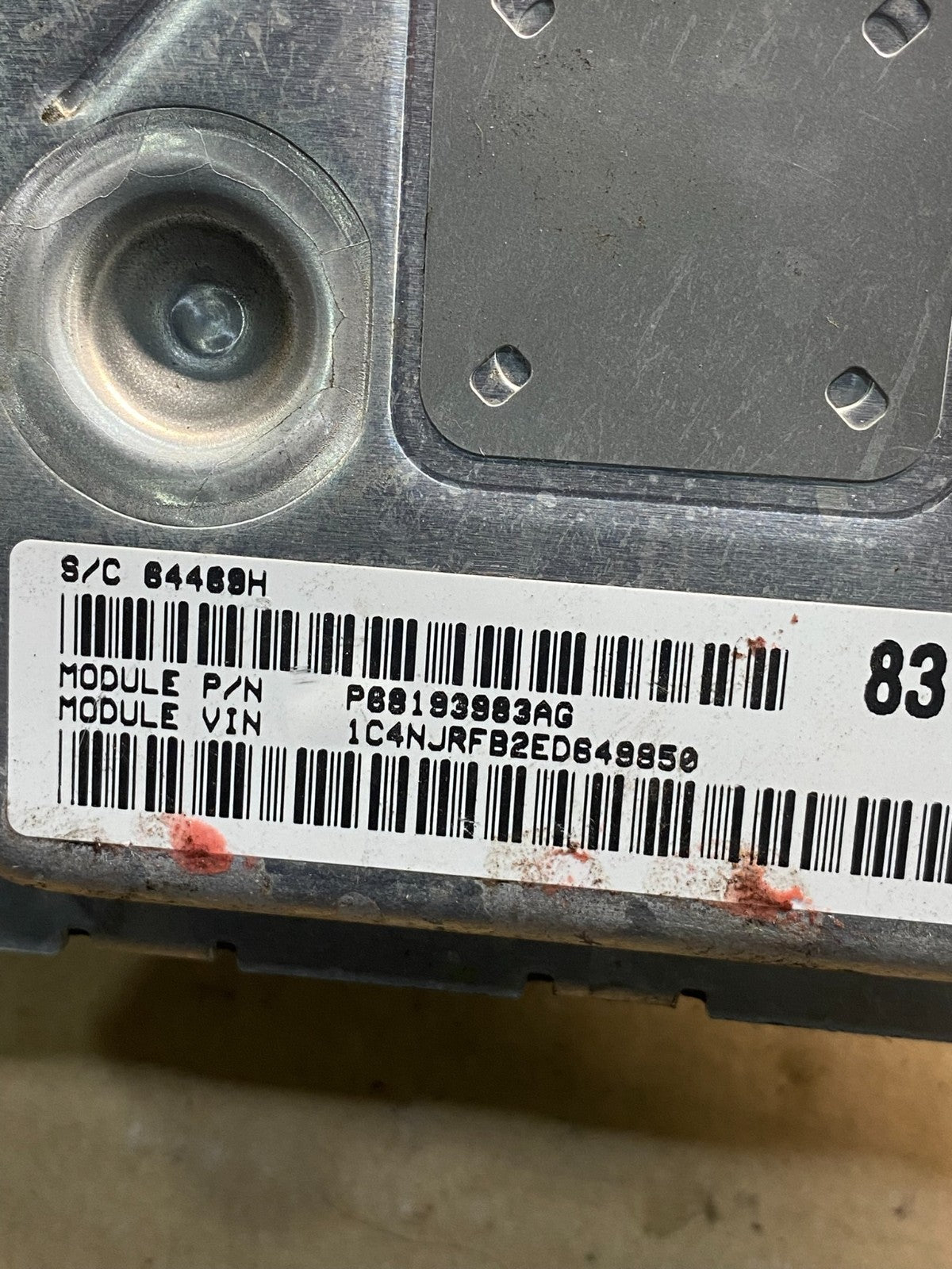 2014 Jeep Compass Patriot Engine Control Module ECM ECU P05150815AA AH9567 DG2