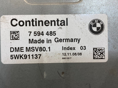 2007 to 2011 Bmw 328i Ecm Ecu Engine Computer Module AF4089 DW2