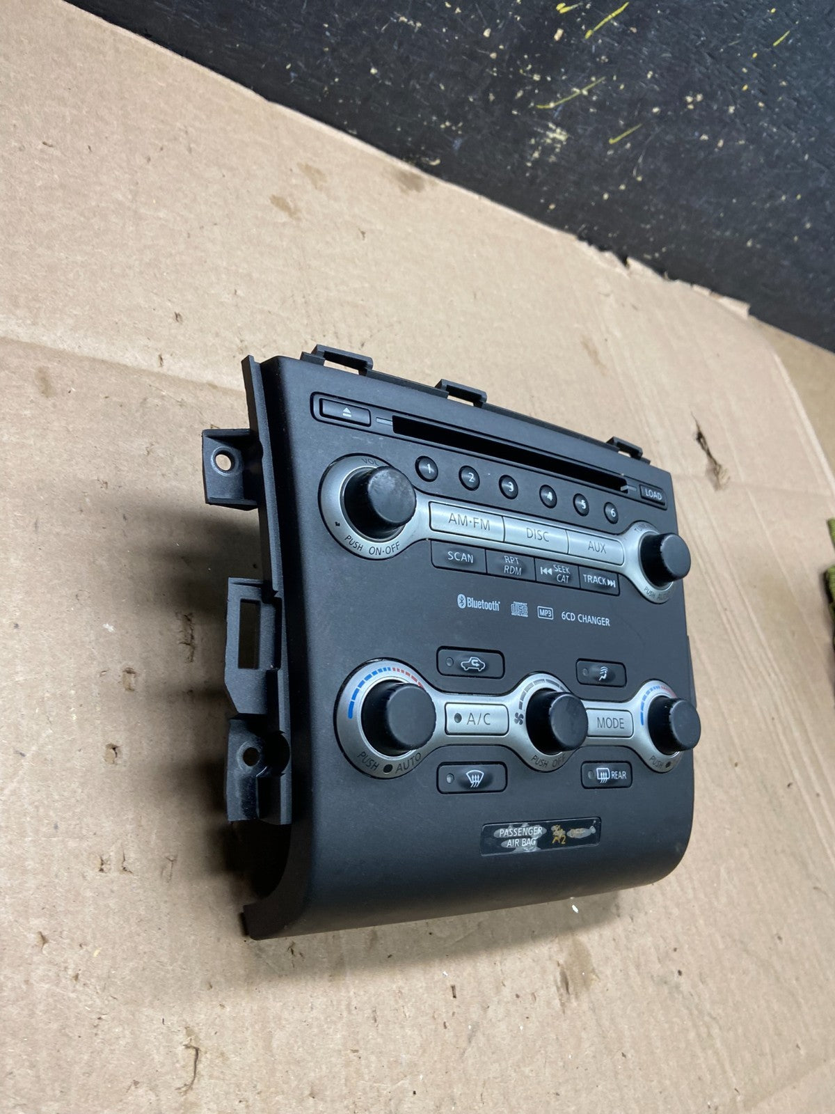 2009 2010 Nissan Maxima Radio Panel Climate Control Bezel Trim OEM Y2356 DG2