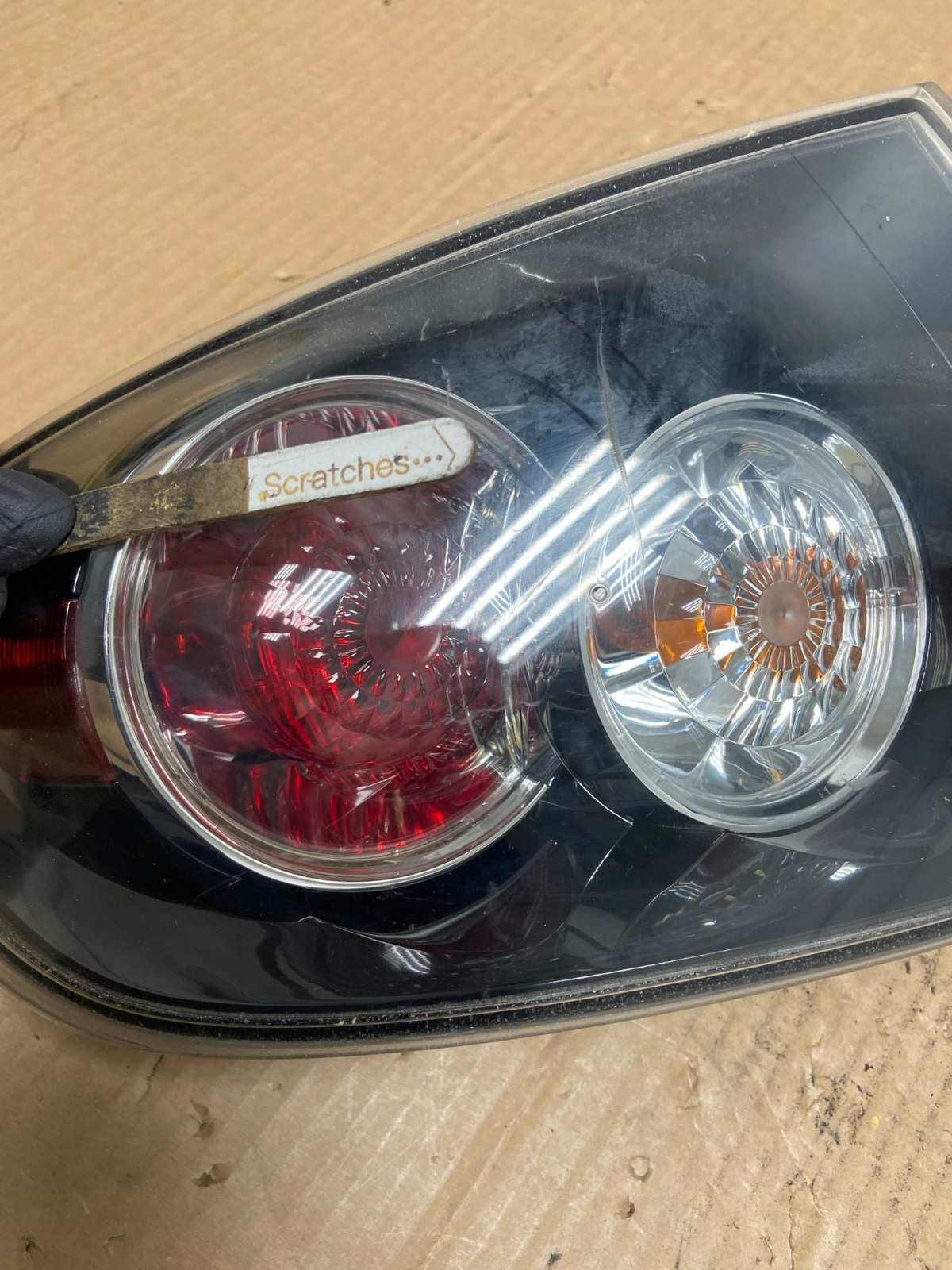 Sedan 2007 2008 2009 Mazda 3 Left Driver LH Side Tail Light AI6612 LK3