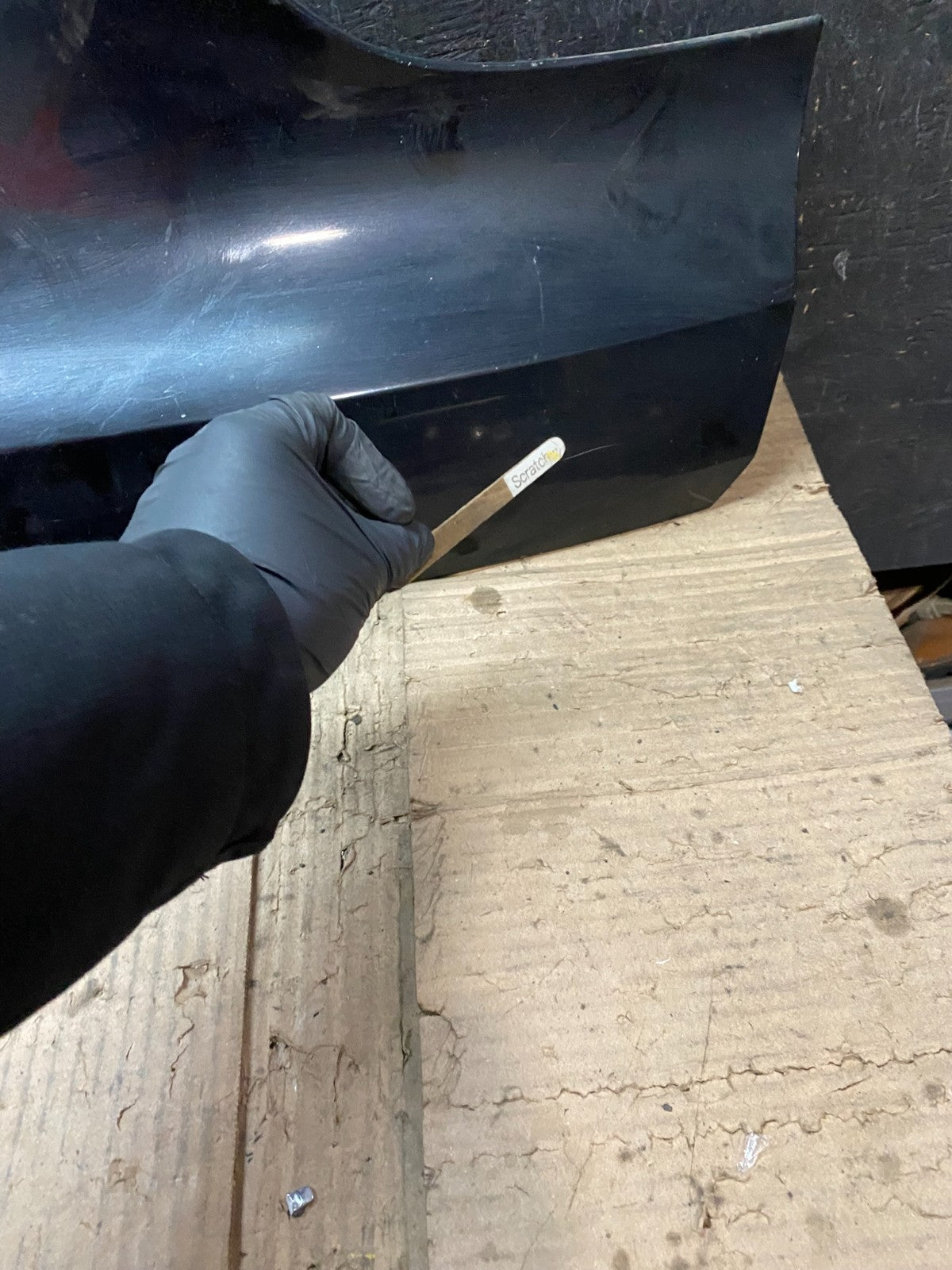 2010-2013 BMW F07 535i 550i GT Rear Trunk Lid Lower Bottom Trim Molding X0107 DG6