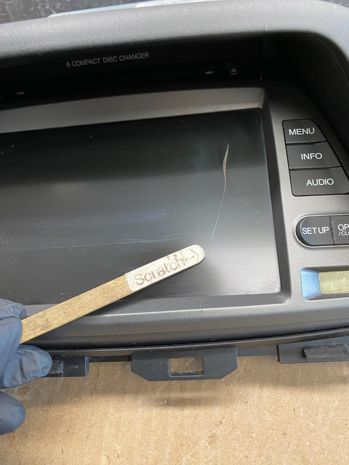 2005-2006 Honda Odyssey Information Display Screen 39110-shj-a912 AC6271 DG1
