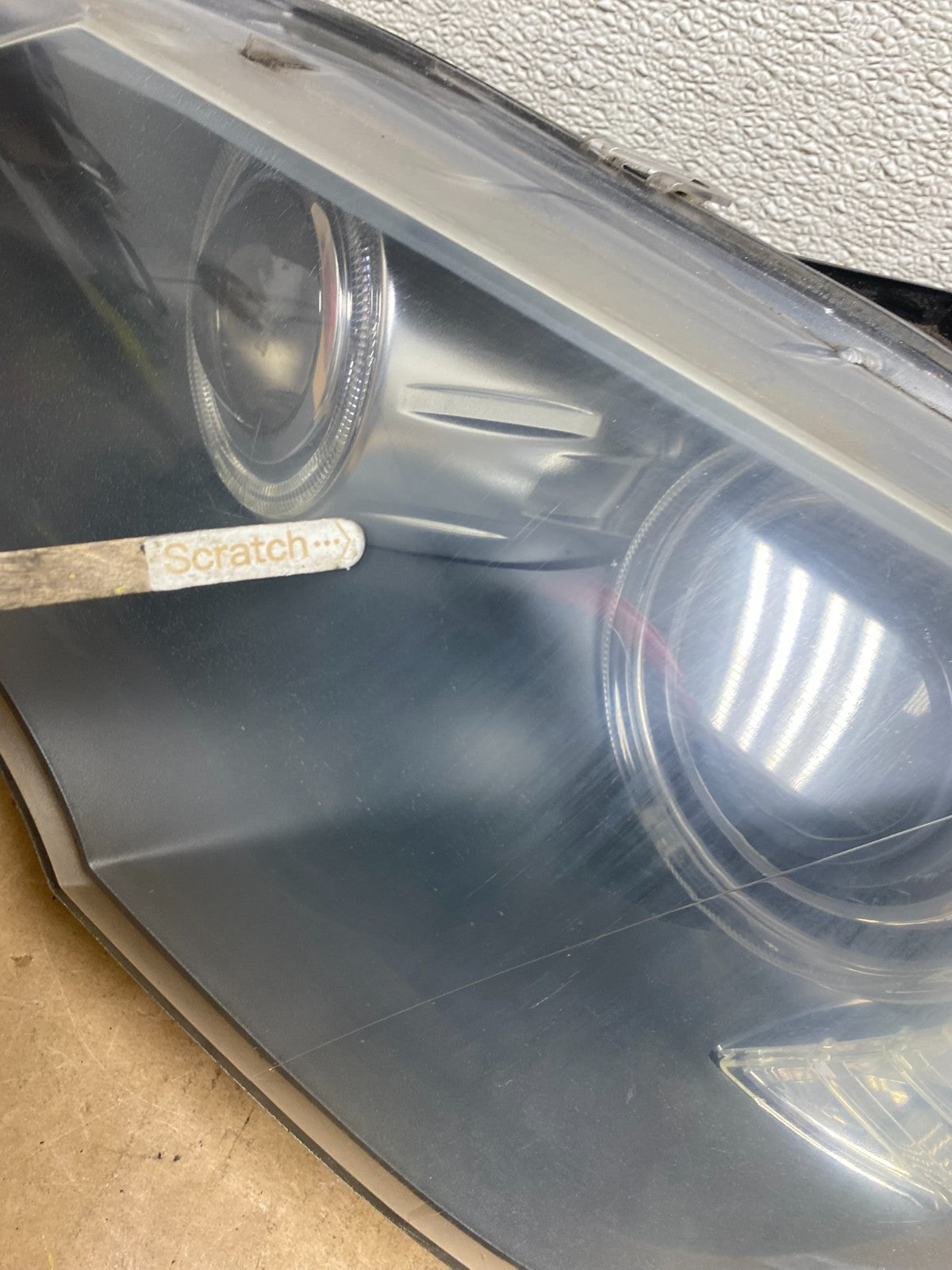 2007 2008 2009 2010 Bmw X5 Left Driver Lh Side Headlight Xenon Hid X3867 DW3