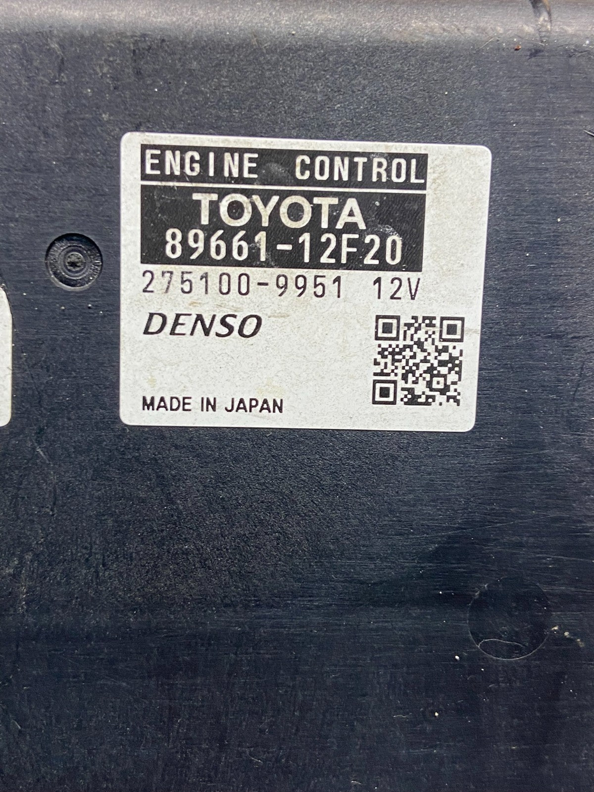 2008 Toyota XB Electronic Engine Control Module ECU ECM AE2281 DG2
