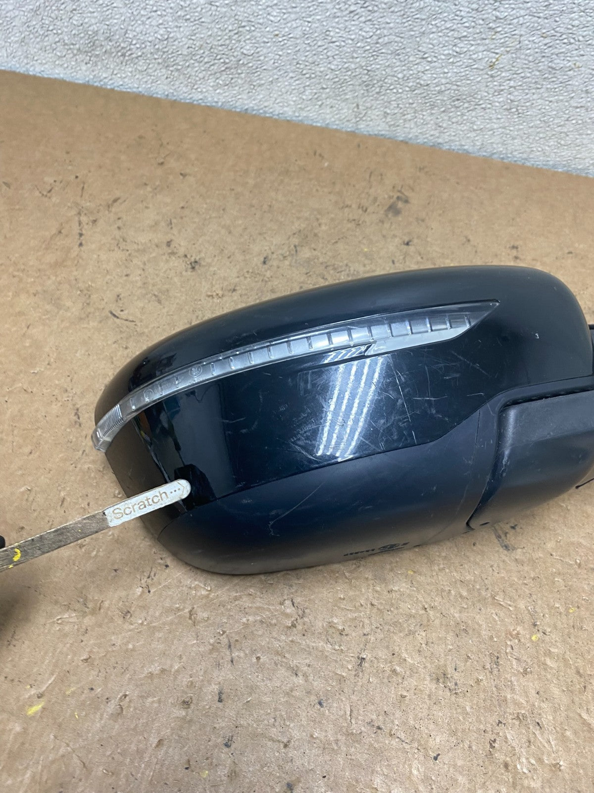 2017 to 2020 Nissan Rogue Right Passenger Turn Signal View Door Mirror S7904 DG4
