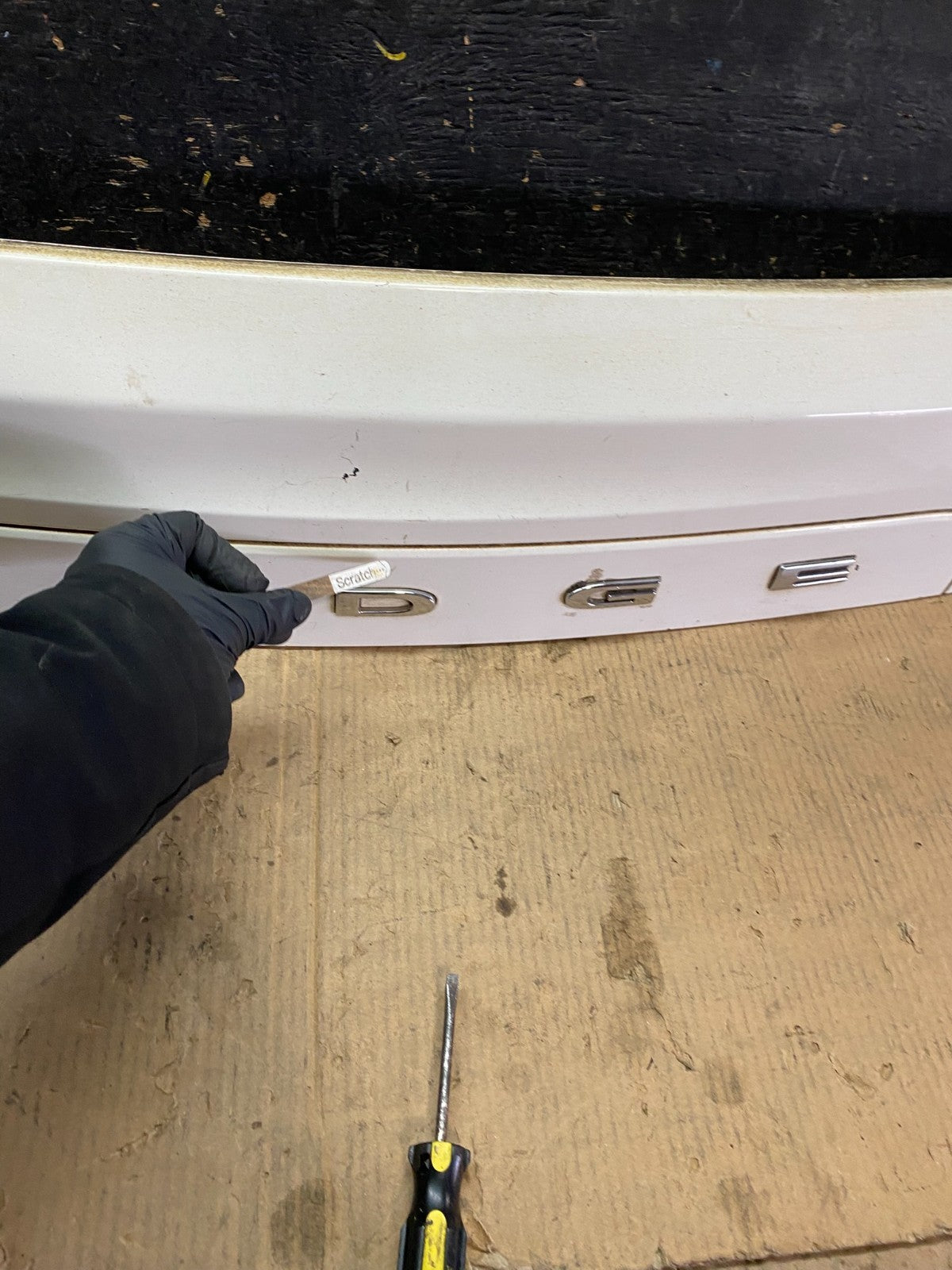 2011-2018 Dodge Grand Caravan Rear Tail Gate Trim Molding Panel OEM X3287 DG4