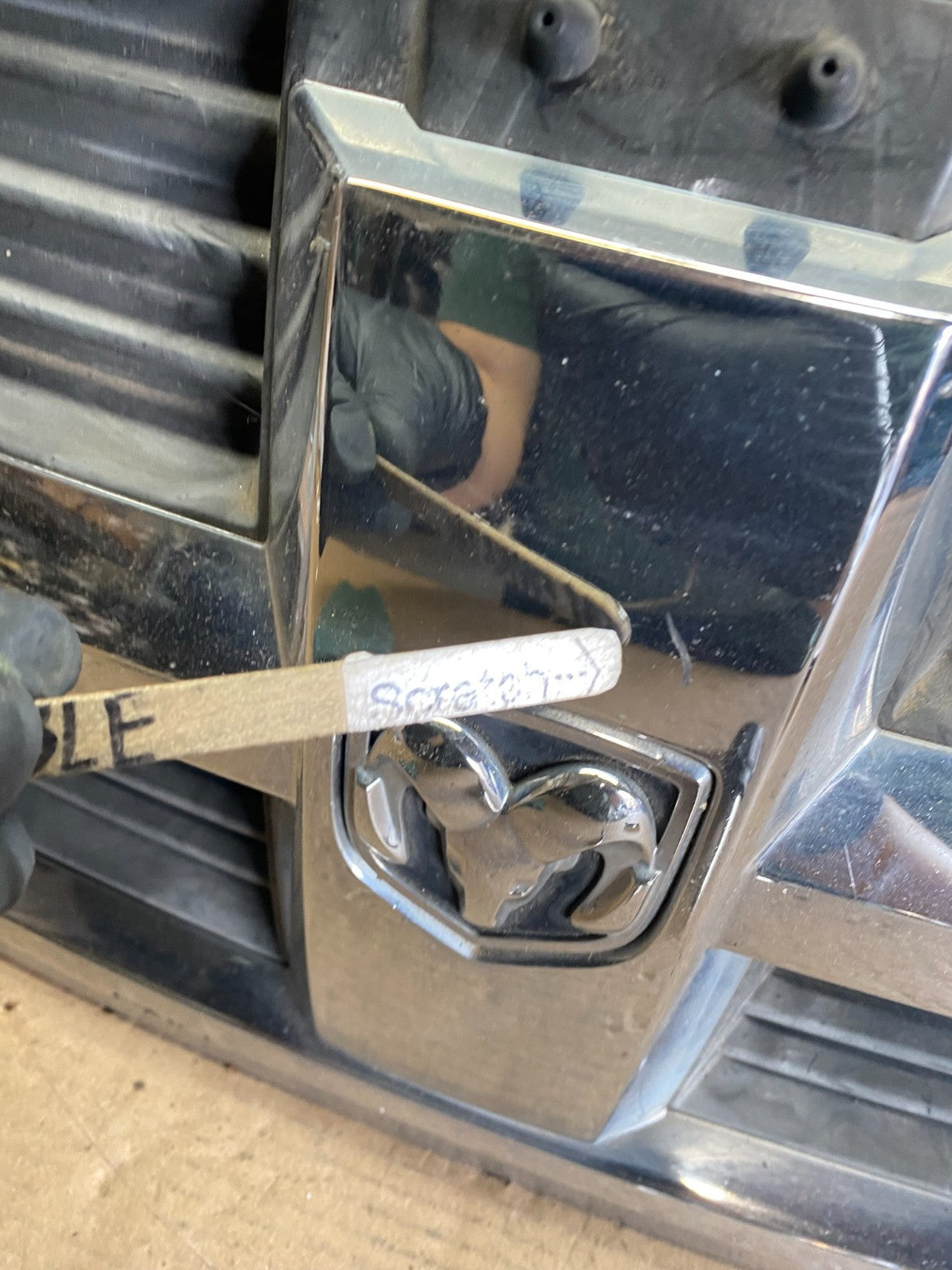2009 to 2010 Dodge Journey Chrome Front Upper Grill Grille OEM S1530 DG3