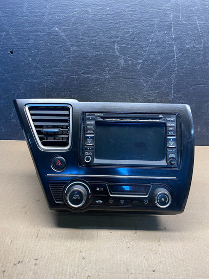 2013 to 2015 Honda Civic EX Radio Navigation Display AG3214 PS0