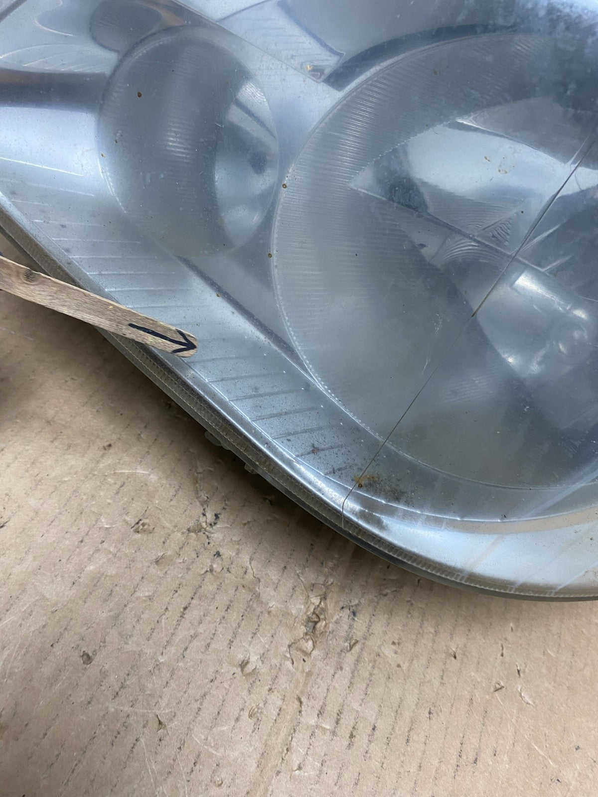 2007 to 2013 Mercedes Sprinter Headlight Left Driver Side Halogen AD0875 DW5