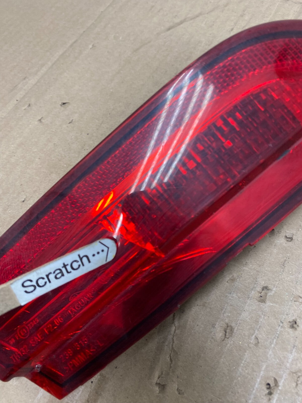 2009 2010 2011 Jaguar XF Left Driver Lh Side Tail Light Inner I6324 DW4