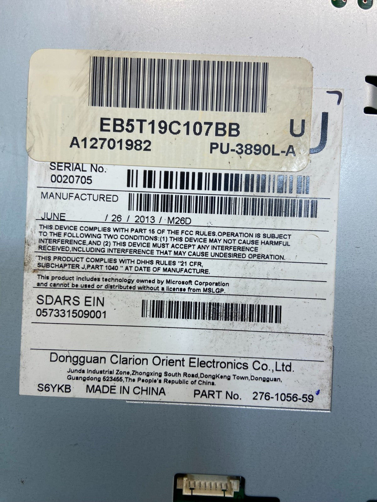 2014 Ford Explorer Audio Equipment Radio Receiver AM FM CD Oem z2079 DG6