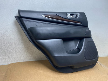 2013 2015 Infiniti JX35 QX60 Rear Left Driver Door Trim Panel Z1284 DG2