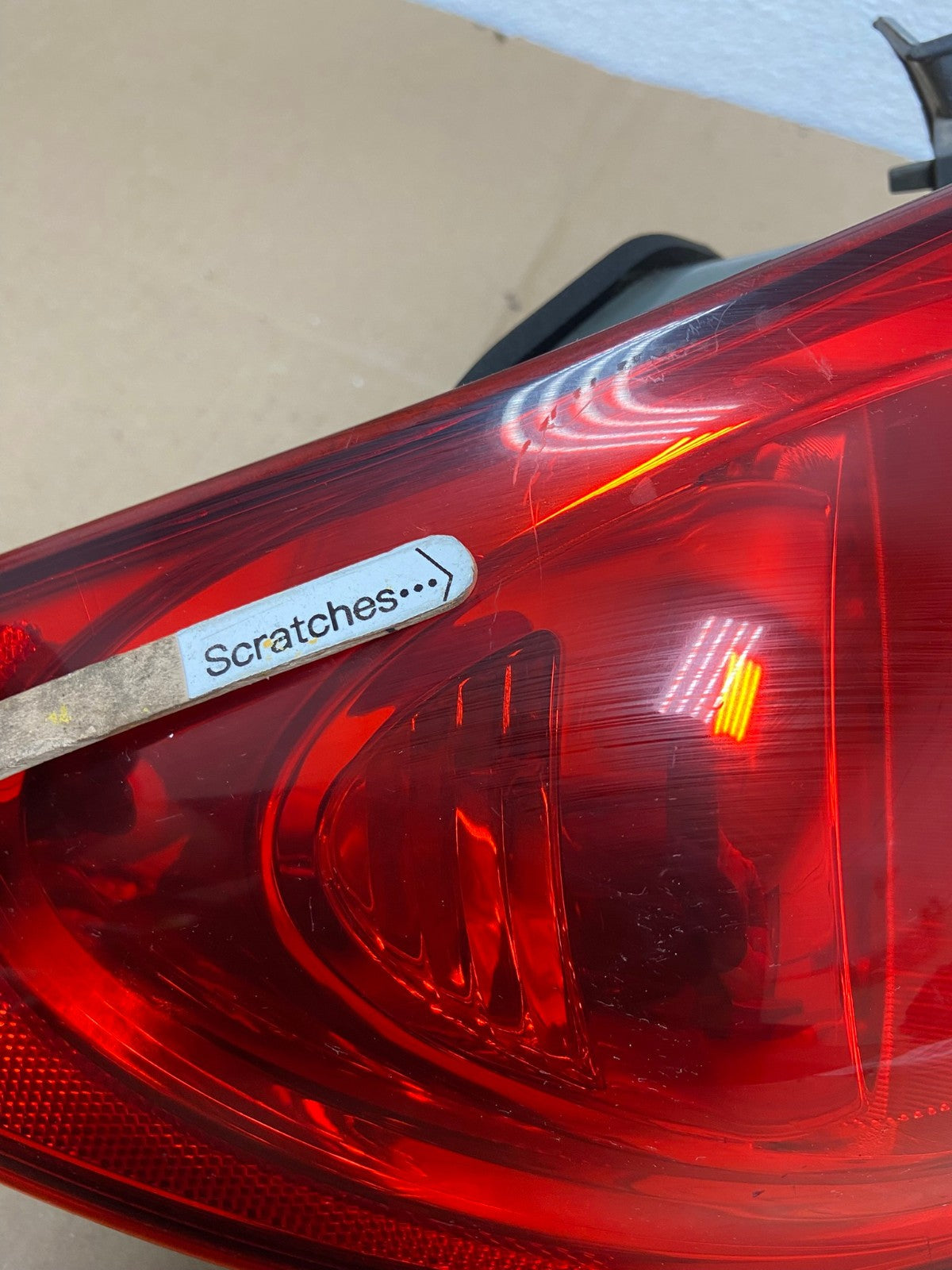 2007 to 2010 Hyundai Elantra Sedan Left Driver Side Tail Light Oem AB8062 LK3