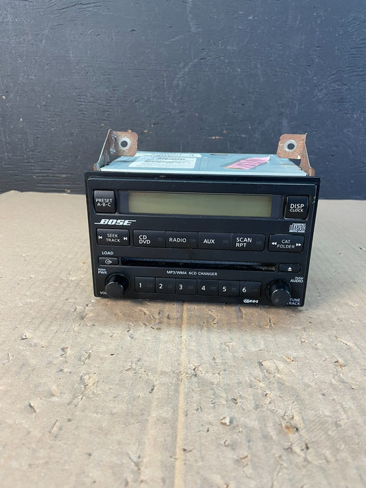 2005 - 2007 Nissan Pathfinder Am Fm Cd Player Radio Bose Receiver AD5974 DG0