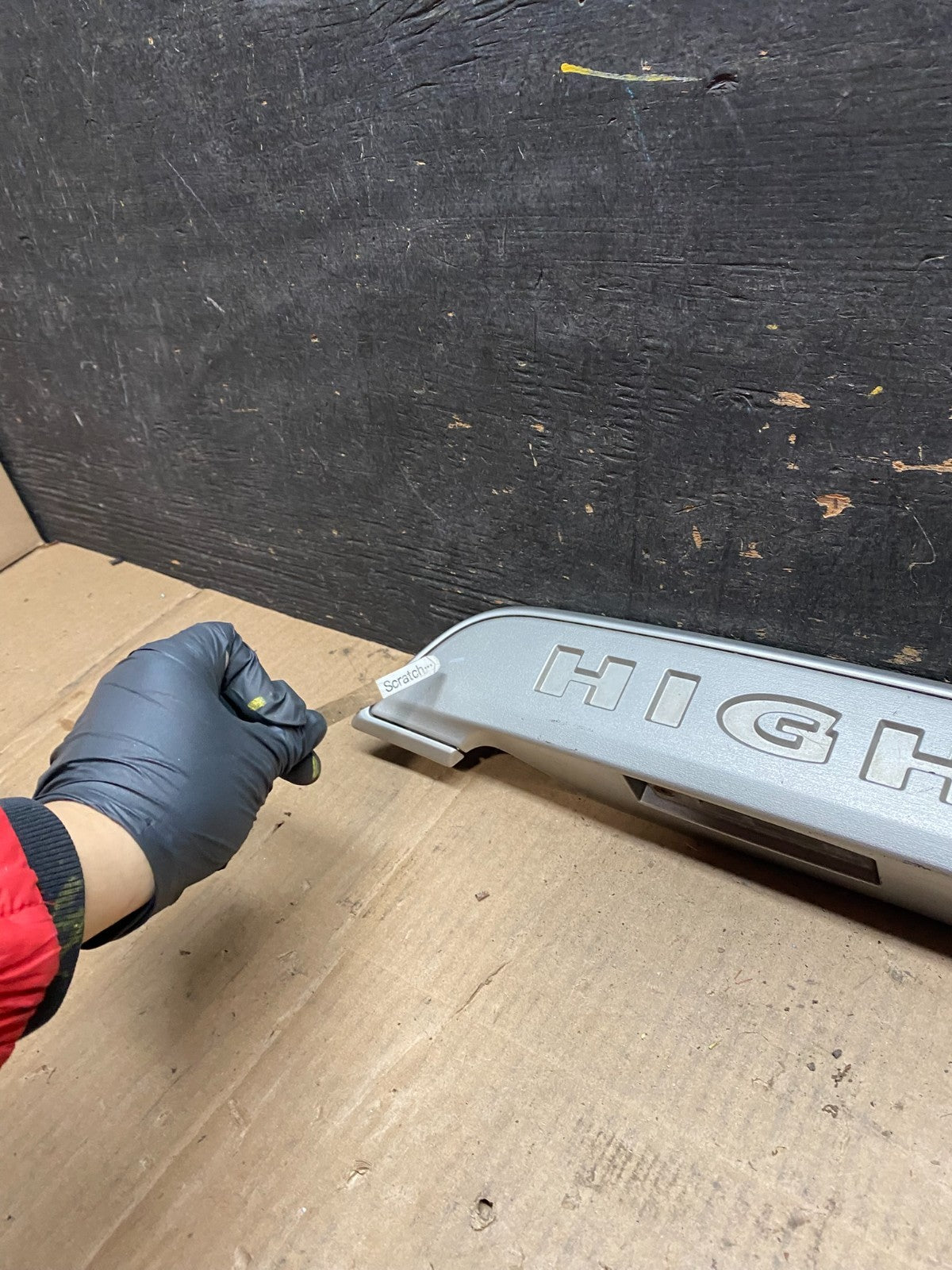 2008 to 2010 Toyota Highlander Rear Liftgate Tailgate Back Door Garnish u6474 DG4