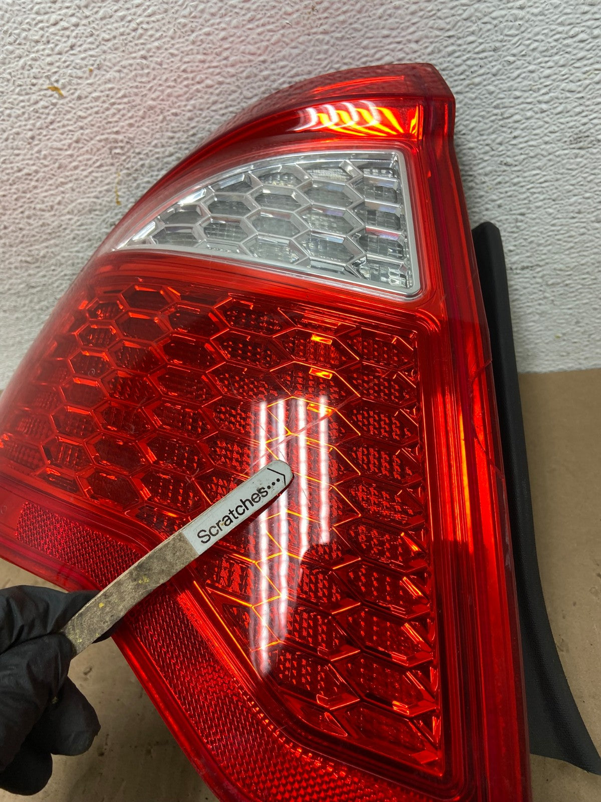 2010 2011 2012 Ford Fusion Left Driver LH Side Tail Light AD7738 LK3