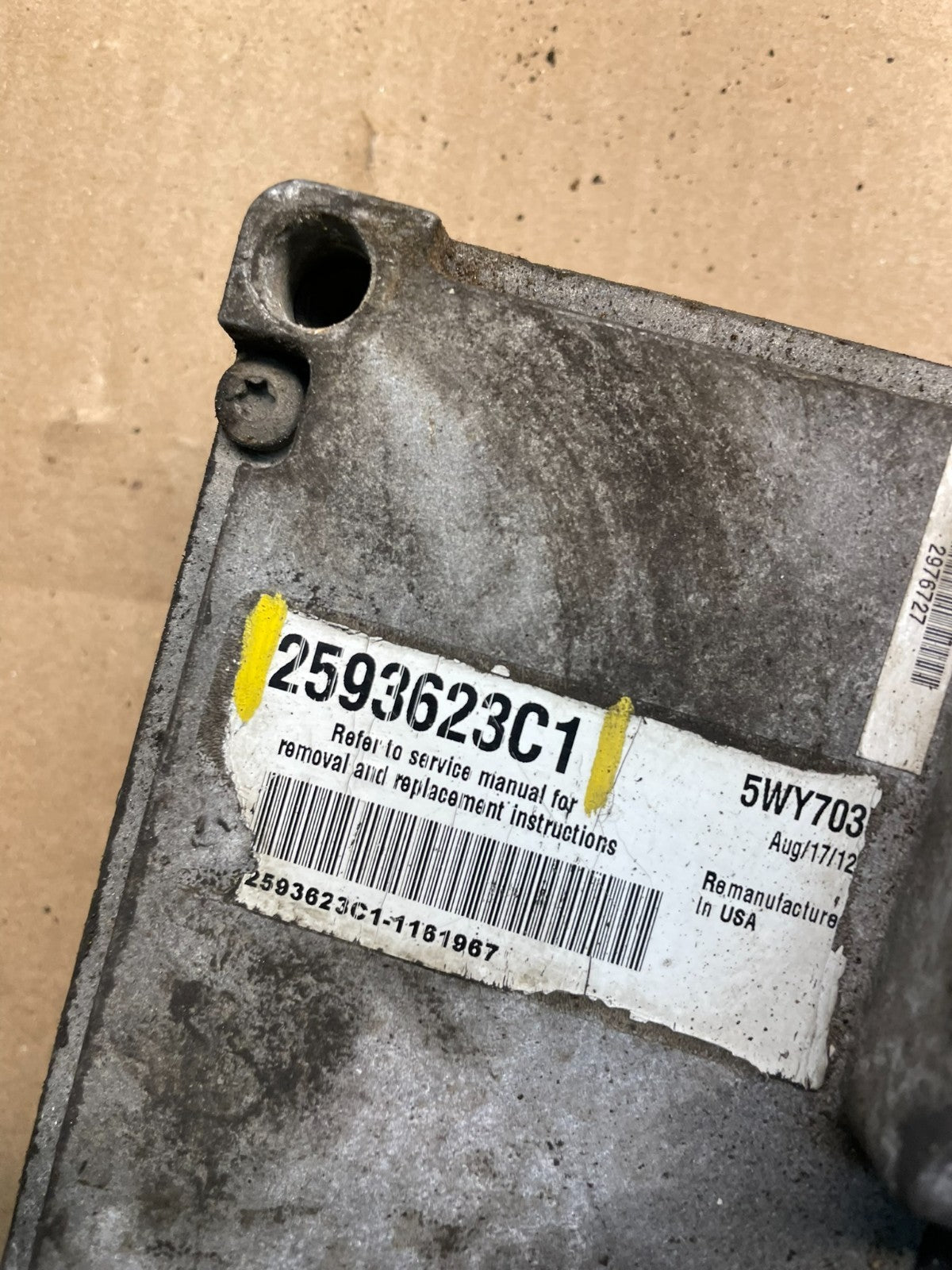 International Navistar T466E Diesel Engine Computer ECM ECU 2593623c1 v9036 DG3