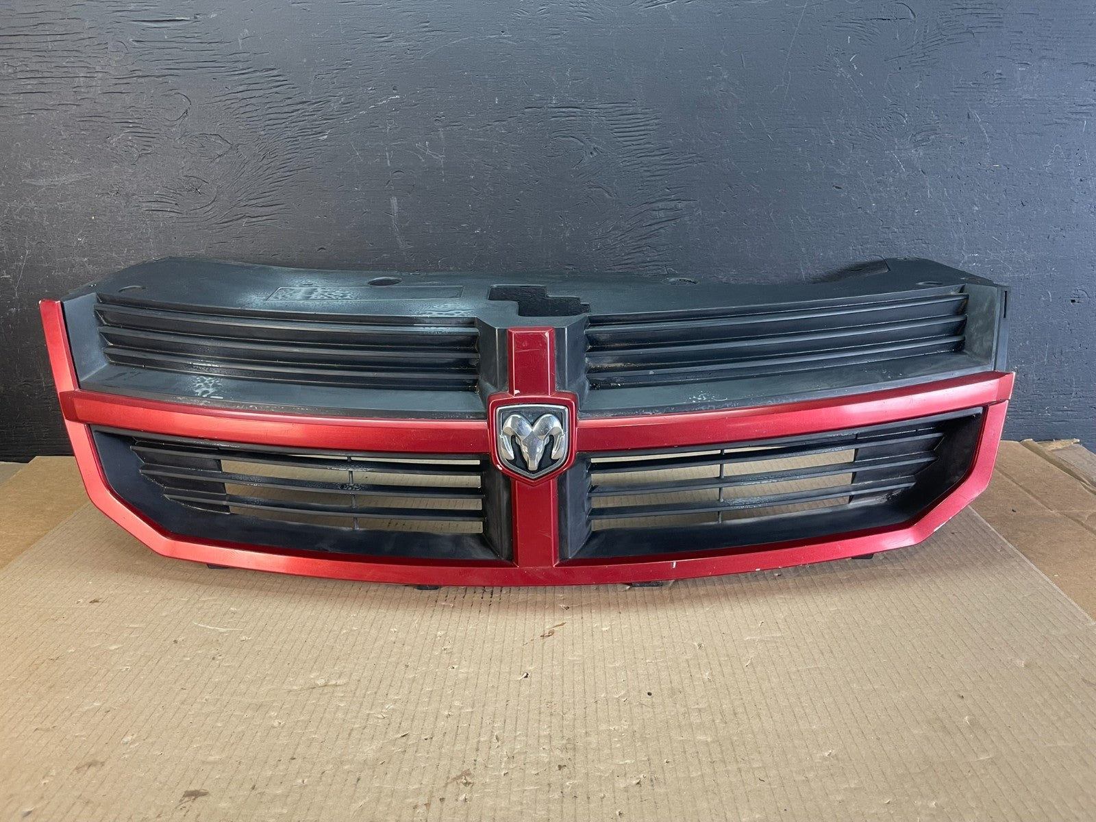2008 2009 2010 Dodge Avenger Front Upper Chrome Grill Grille AE3463 DG0