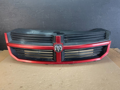 2008 2009 2010 Dodge Avenger Front Upper Chrome Grill Grille AE3463 DG0