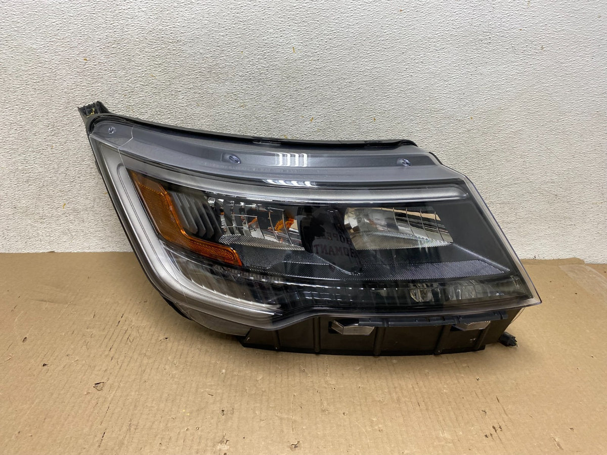 2016-2019 Ford Explorer Right Passenger Led Black Headlight W/Module AH5810 DW0