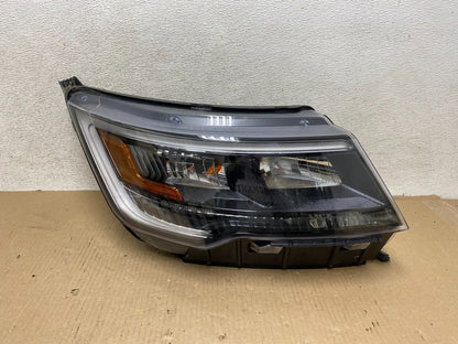 2016-2019 Ford Explorer Right Passenger Led Black Headlight W/Module AH5810 DW0