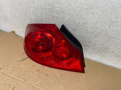 2007 to 2013 Infiniti G35 G37 Sedan Left Driver LH Side Tail Light AH7816 LK2