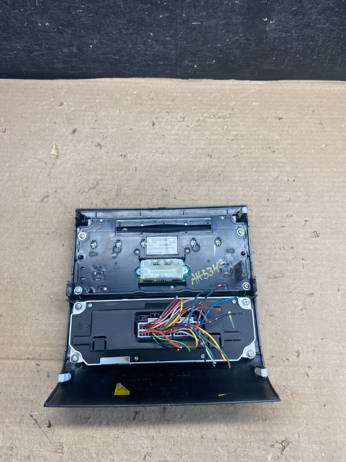 2009 2012 Mitsubishi Galant Radio A/C Heater Climate Control AH5347 DG6