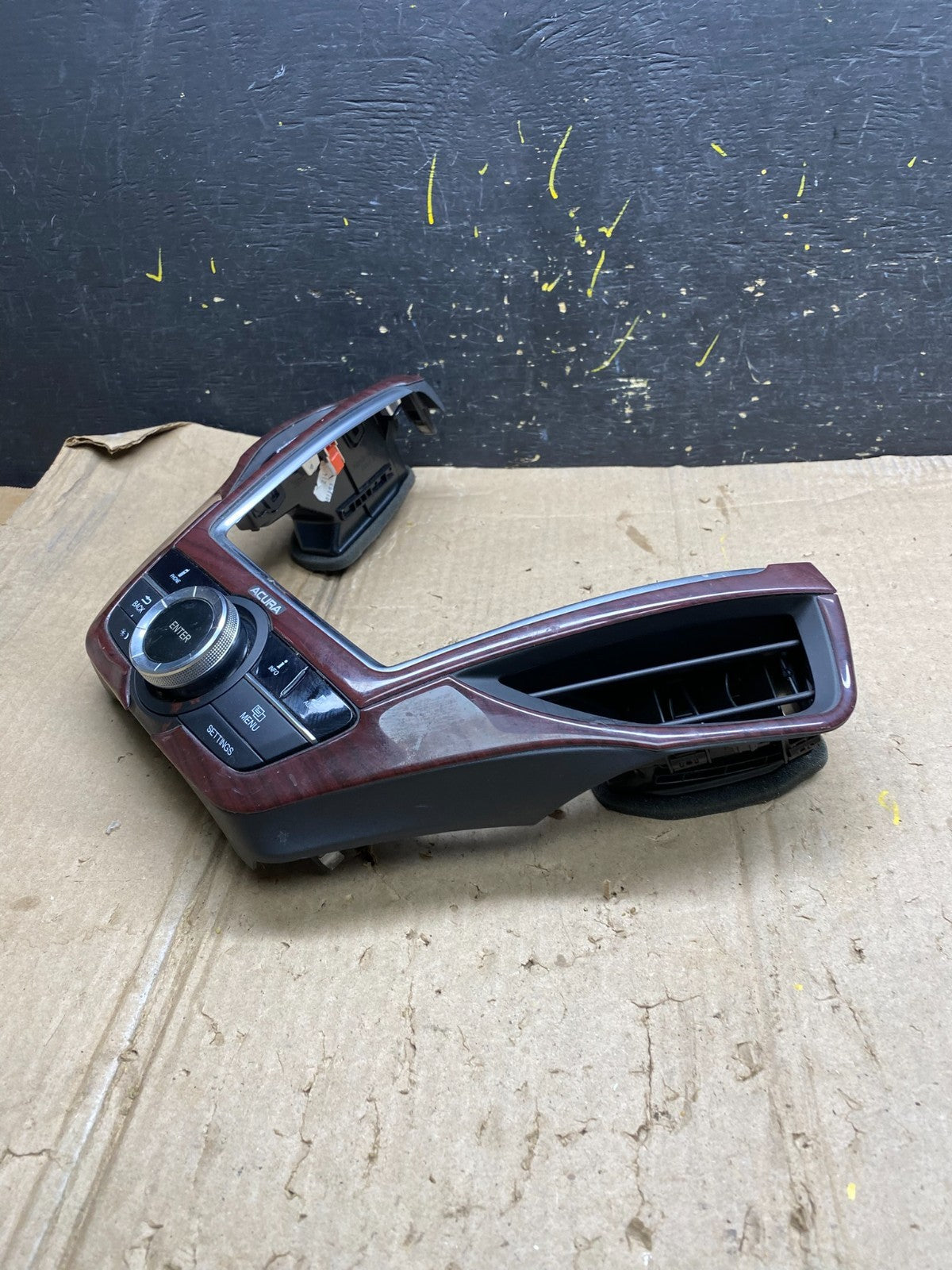 2014 - 2016 Acura Mdx Center Ac Heater Climate Control Radio Bezel OEM x5999 DG2