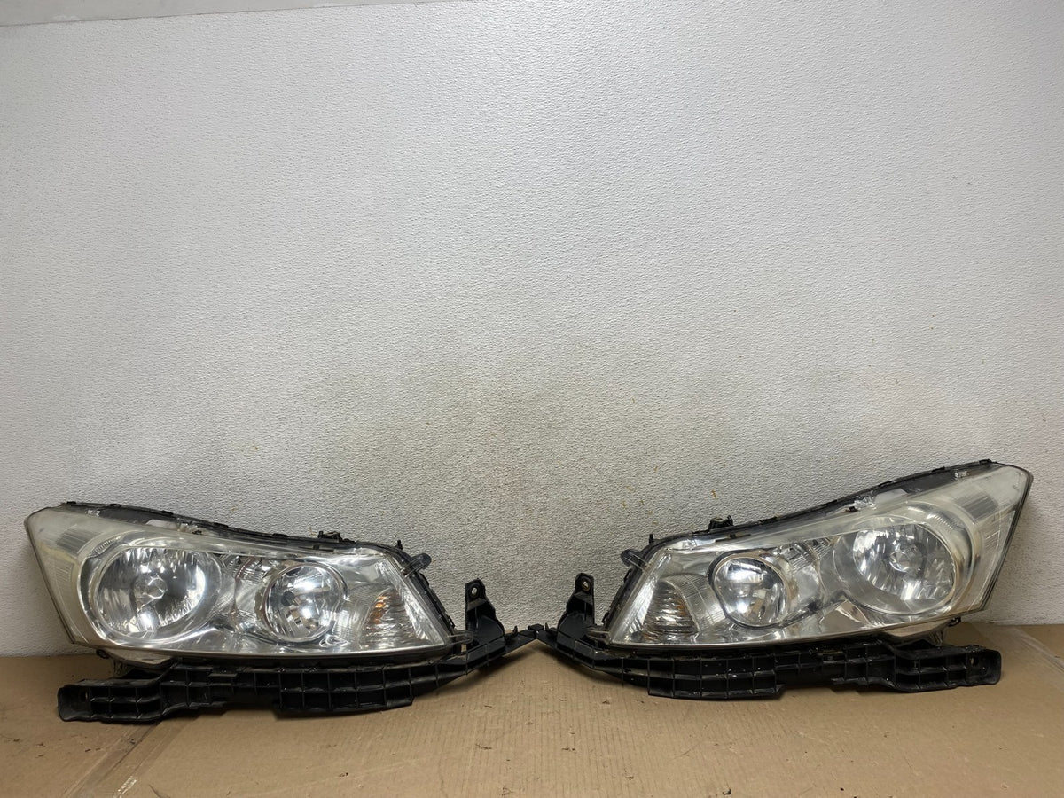 2008 to 2012 Honda Accord Sedan Left+Right Set Halogen Headlights AH6782 DW0