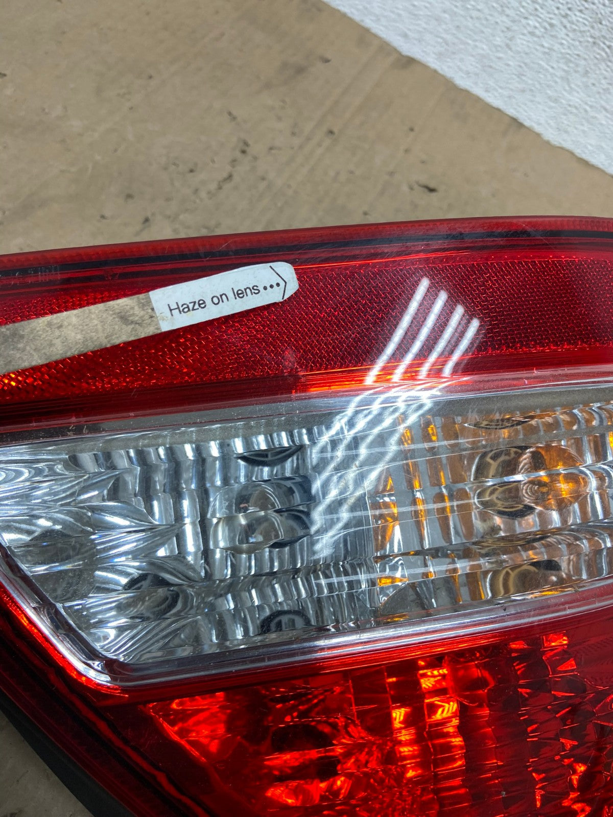 2007-2012 Nissan Versa Sedan Left Driver Lh Tail Light AE9392 LK4