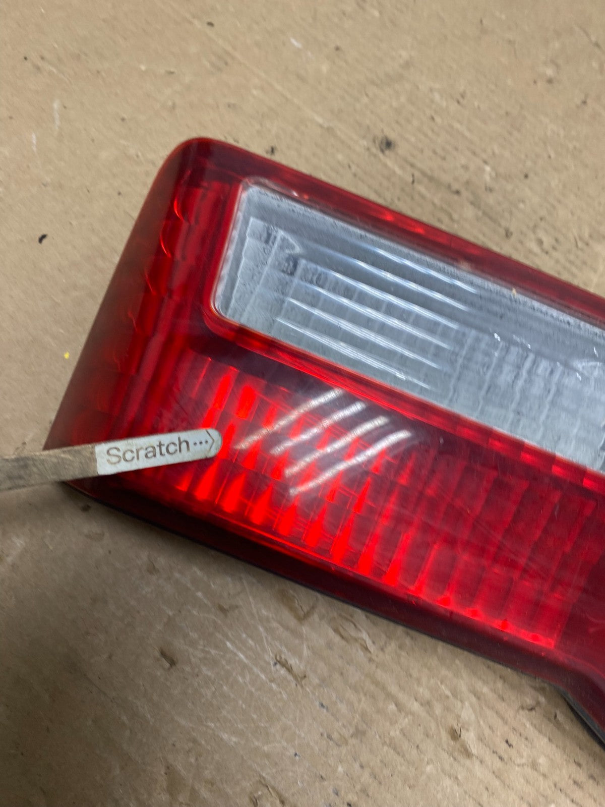2001 to 2002 Honda Accord Left Driver LH Side Inner Tail Light OEM Q9166 DW6