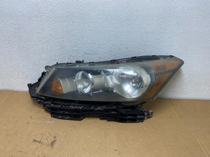 2008 to 2012 Honda Accord Sedan Headlight Left Driver Lh Side AD2676 DW0
