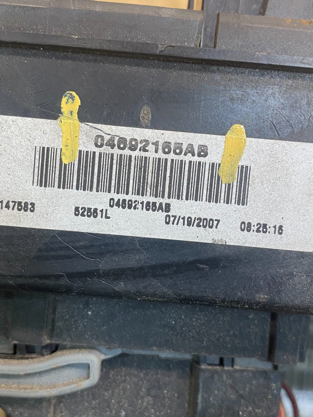 2008 Jeep Grand Cherokee Fuse Box Relay Panel BMC Body Module AF6681 DW6