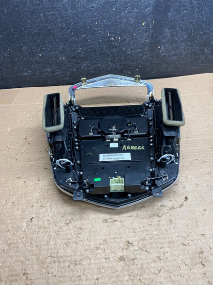 2011-2012 Cadillac SRX A/C Heater Radio Climate Control Panel Bezel OE ag8666 DG4