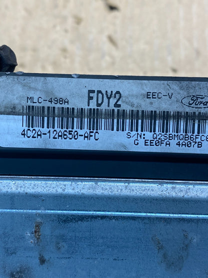 2004 Ford Van E250 E350 5.4L Engine Control Module Unit ECU ag7341 DG2